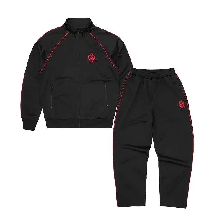 CR Flamengo x Corteiz Conjunto 3 Star Black