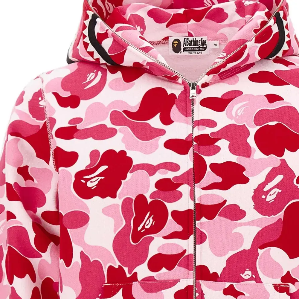 Moletom BAPE ABC Camo 2nd Shark Pink foto 2