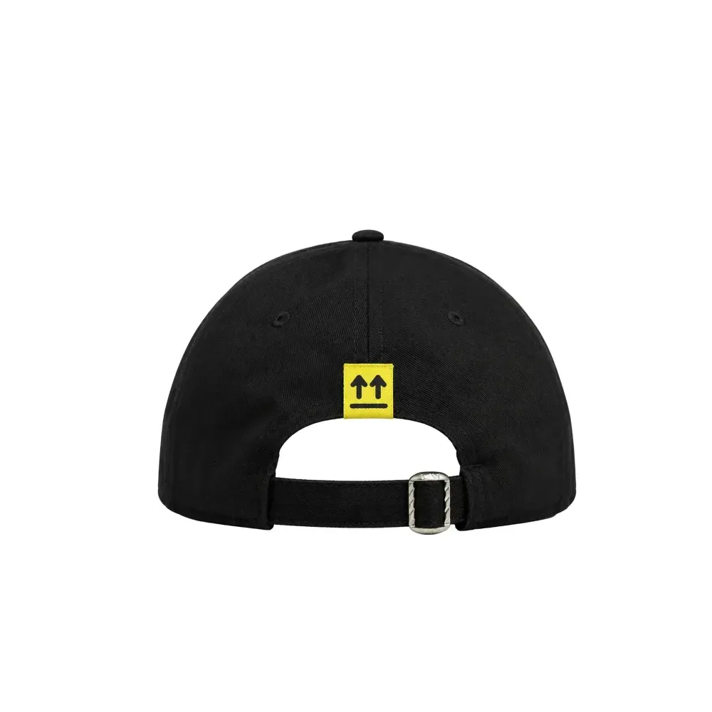 Boné Off-White L/AB Horizontal Embroidered Curved Brim Twill Black foto 1