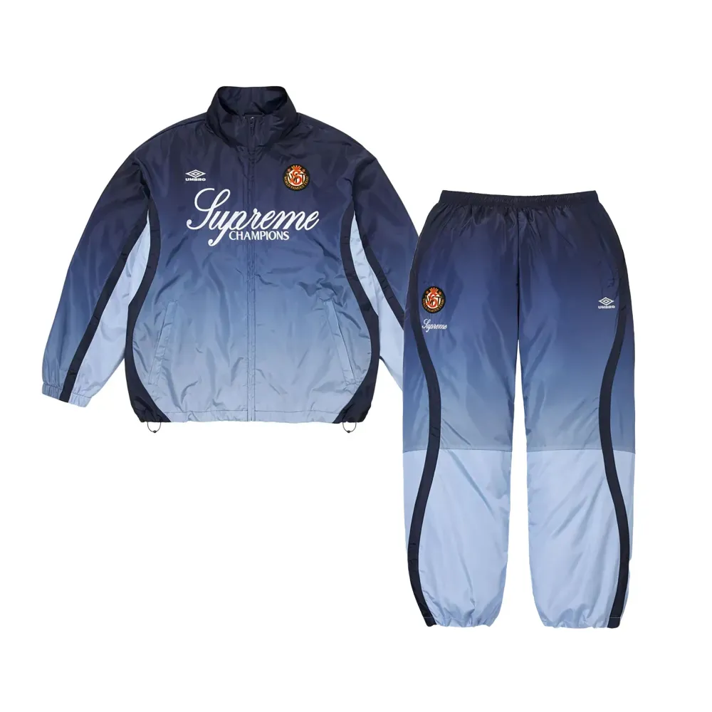 Umbro x Supreme Conjunto Gradient Track Navy FW25-W8 - Droper