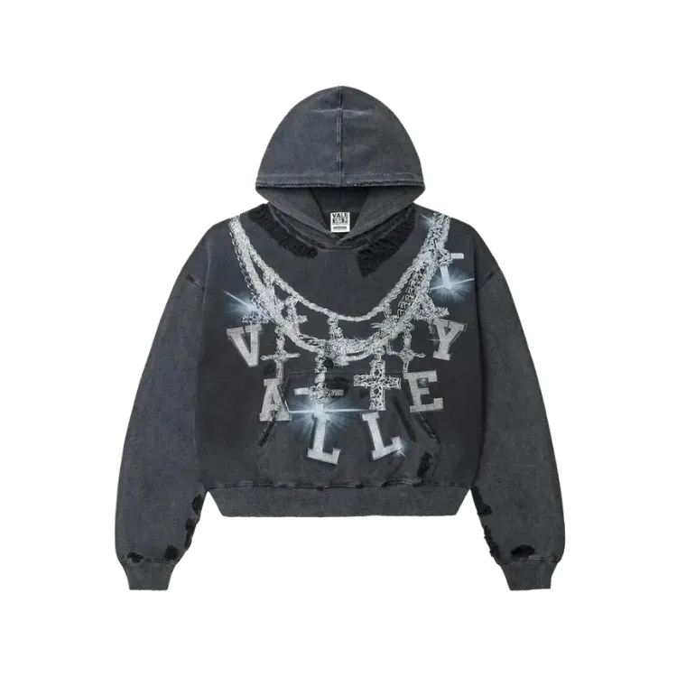 Moletom Vale Lives Forever Big Chain Luxe Black