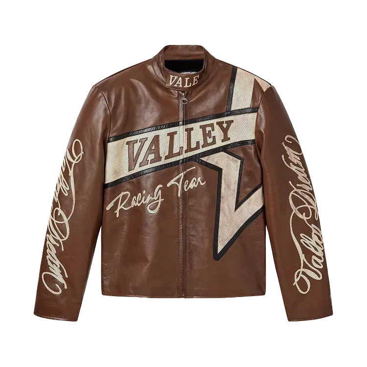Jaqueta Vale Lives Forever Chocolate Motocroxxx Brown
