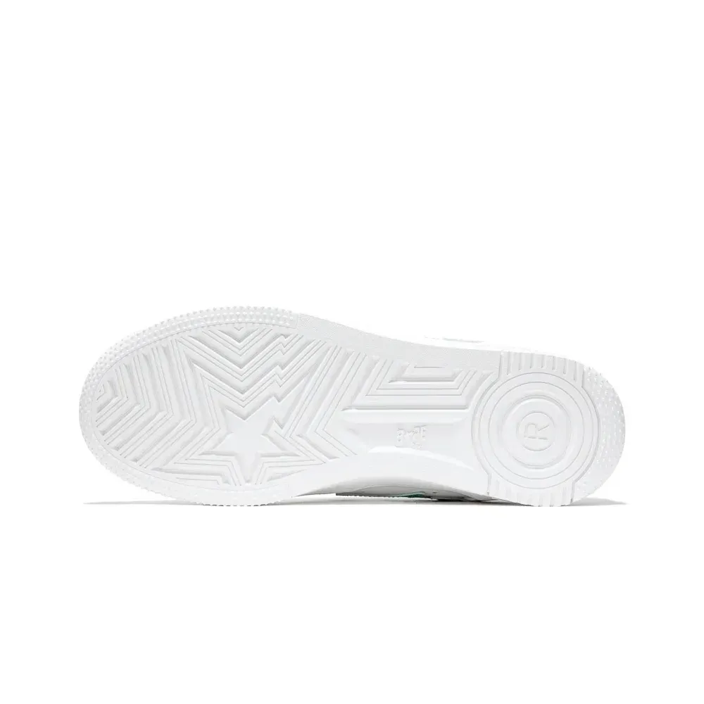 A Bathing Ape Bape Sta M2 White Purple foto 5