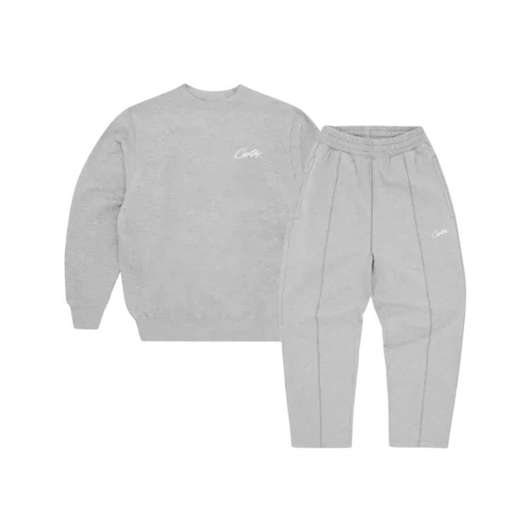 Conjunto Corteiz HMP Open Hem Heather Grey