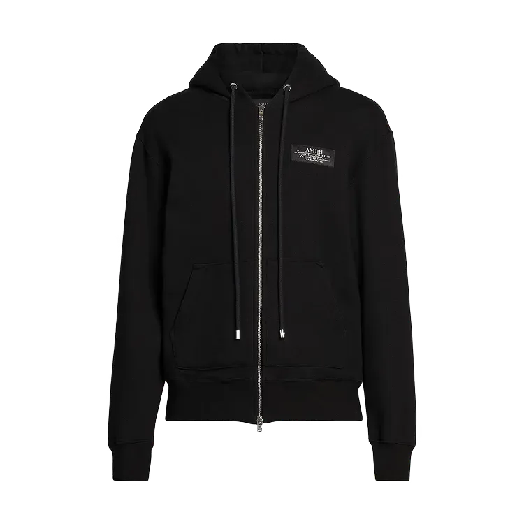 Moletom Amiri Spirit Zip Hoodie Black