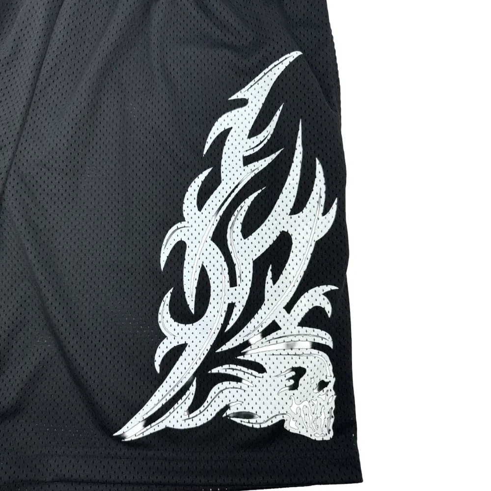 Bermuda Warren Lotas Sturgis Tribal Black White foto 1