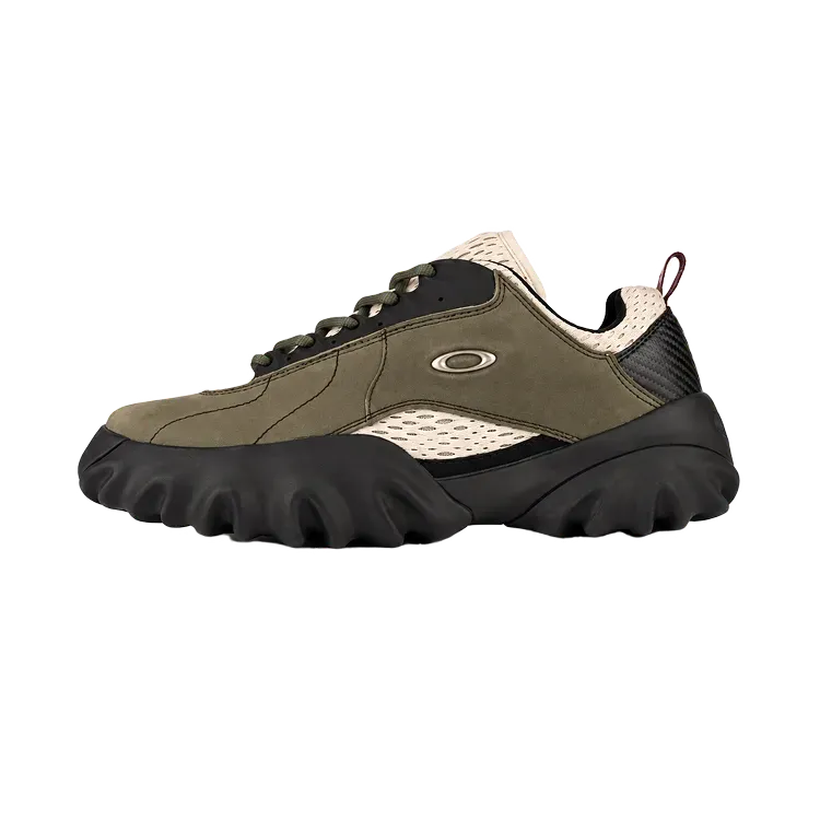 Brain Dead x Oakley Factory Team Chop Saw Olive Nubuck Leather