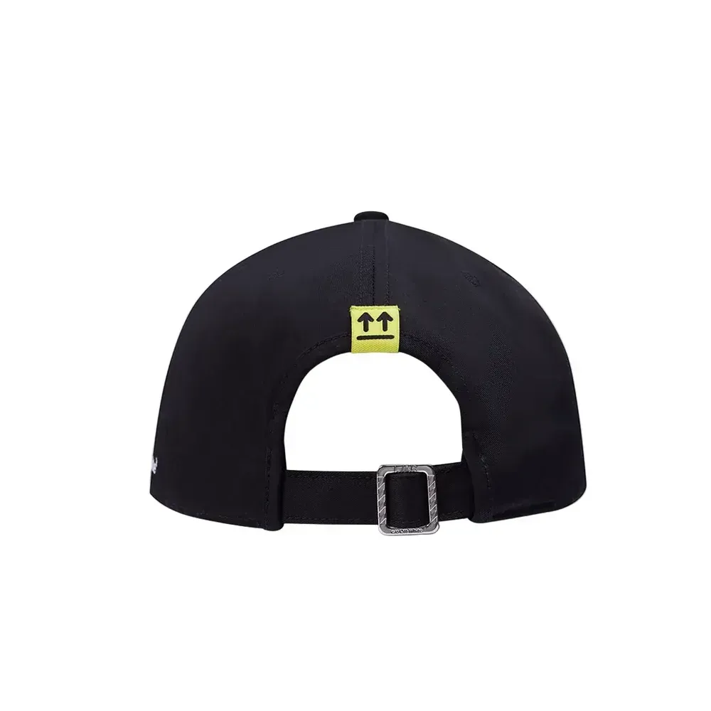 Boné Off-White L/AB Curved Brim Logo Embroidered Twill Black foto 1