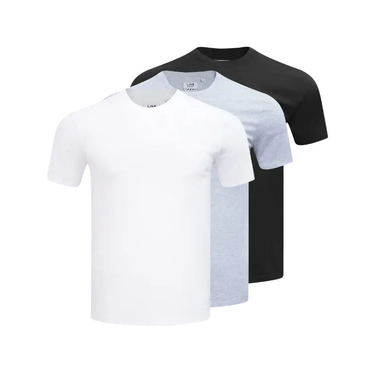 Camisetas Off-White L/AB Classic Crew Cotton Short-Sleeve (3 Pack)
