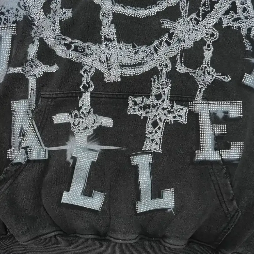 Moletom Vale Lives Forever Big Chain Luxe Black foto 2