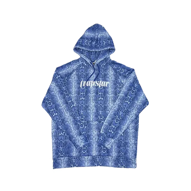 Moletom Trapstar Snakeskin Blue