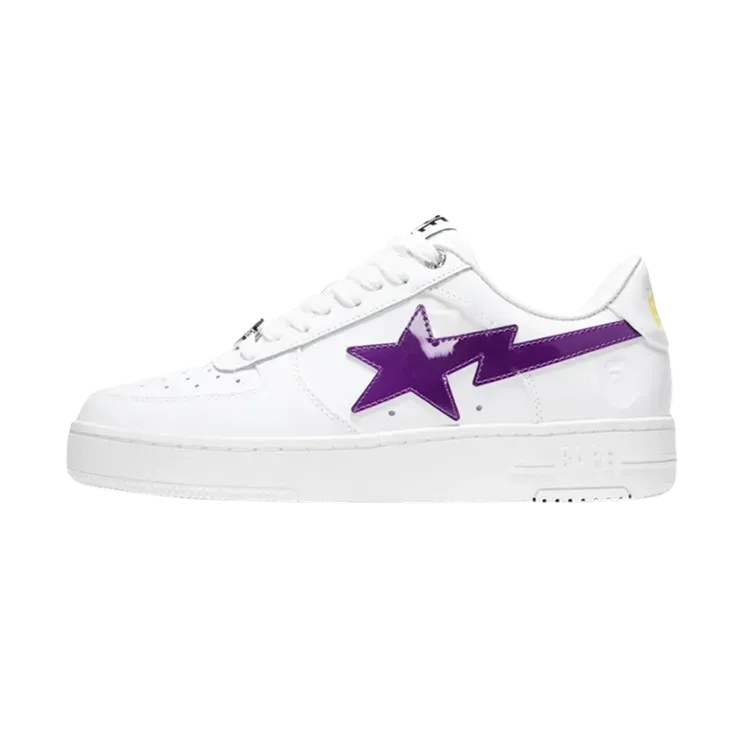 A Bathing Ape Bape Sta M2 White Purple