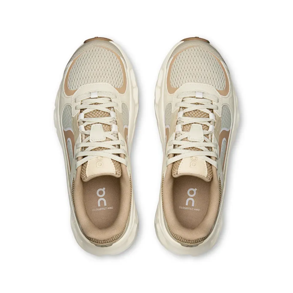 On Running Cloudtilt Arc Grain Ivory Feminino foto 2