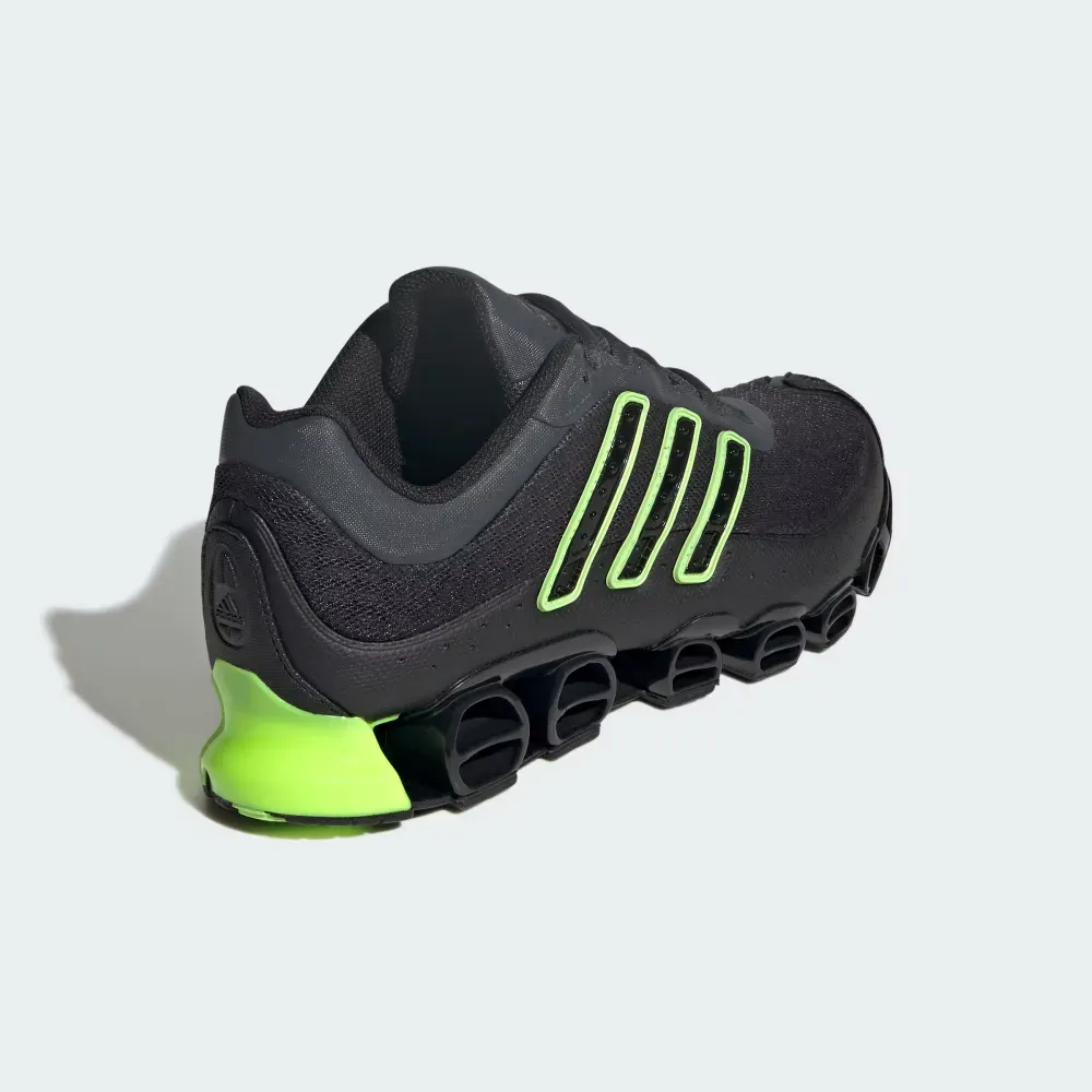 adidas Megaride Carbon Core Black Signal Green foto 4