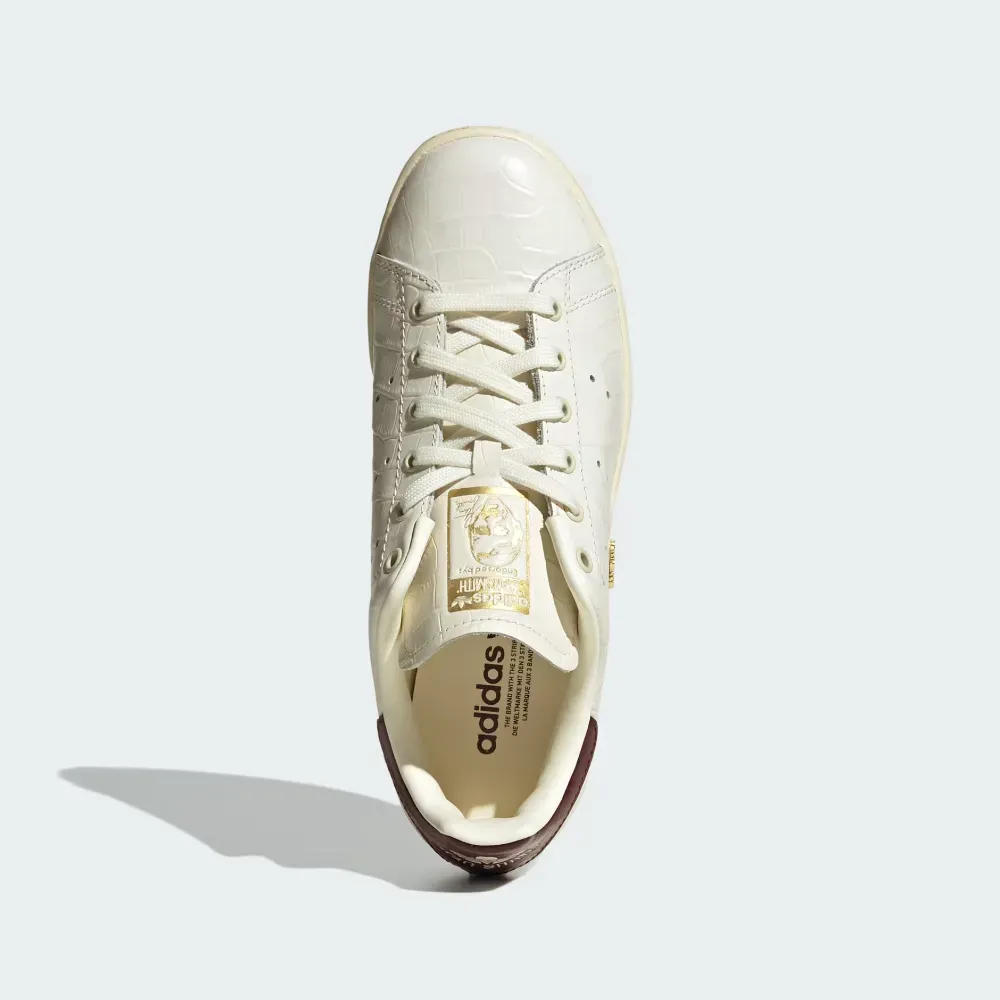 adidas Stan Smith 80s Croc Off White Maroon foto 2