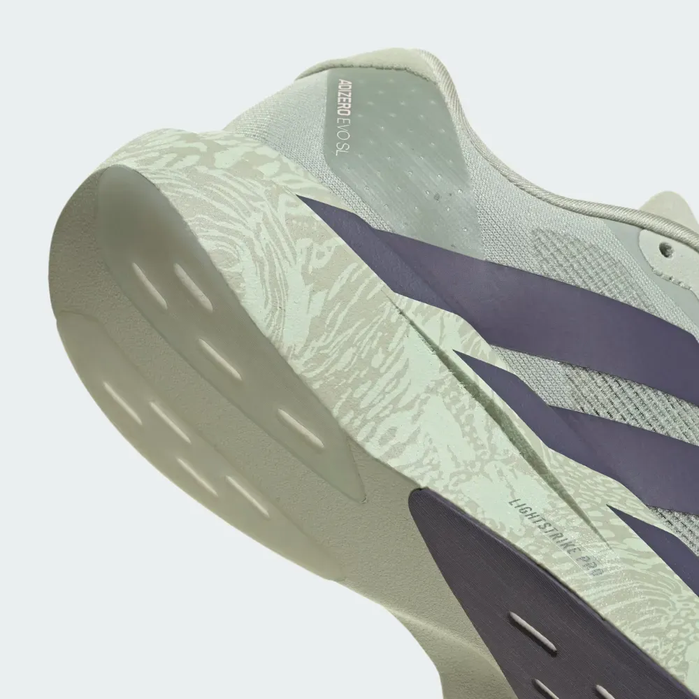 adidas Adizero EVO SL Halo Green Trace Purple Sandy Pink foto 6