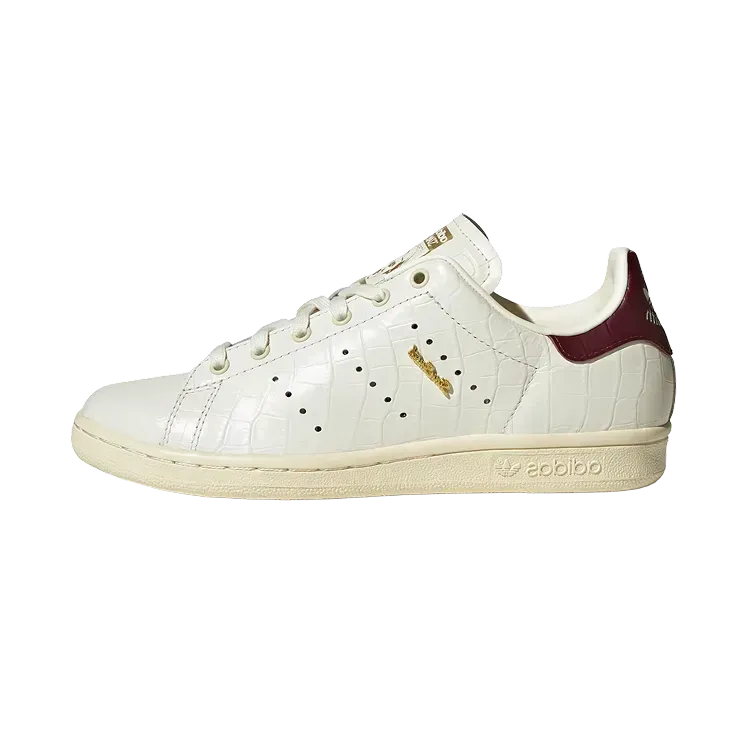 adidas Stan Smith 80s Croc Off White Maroon