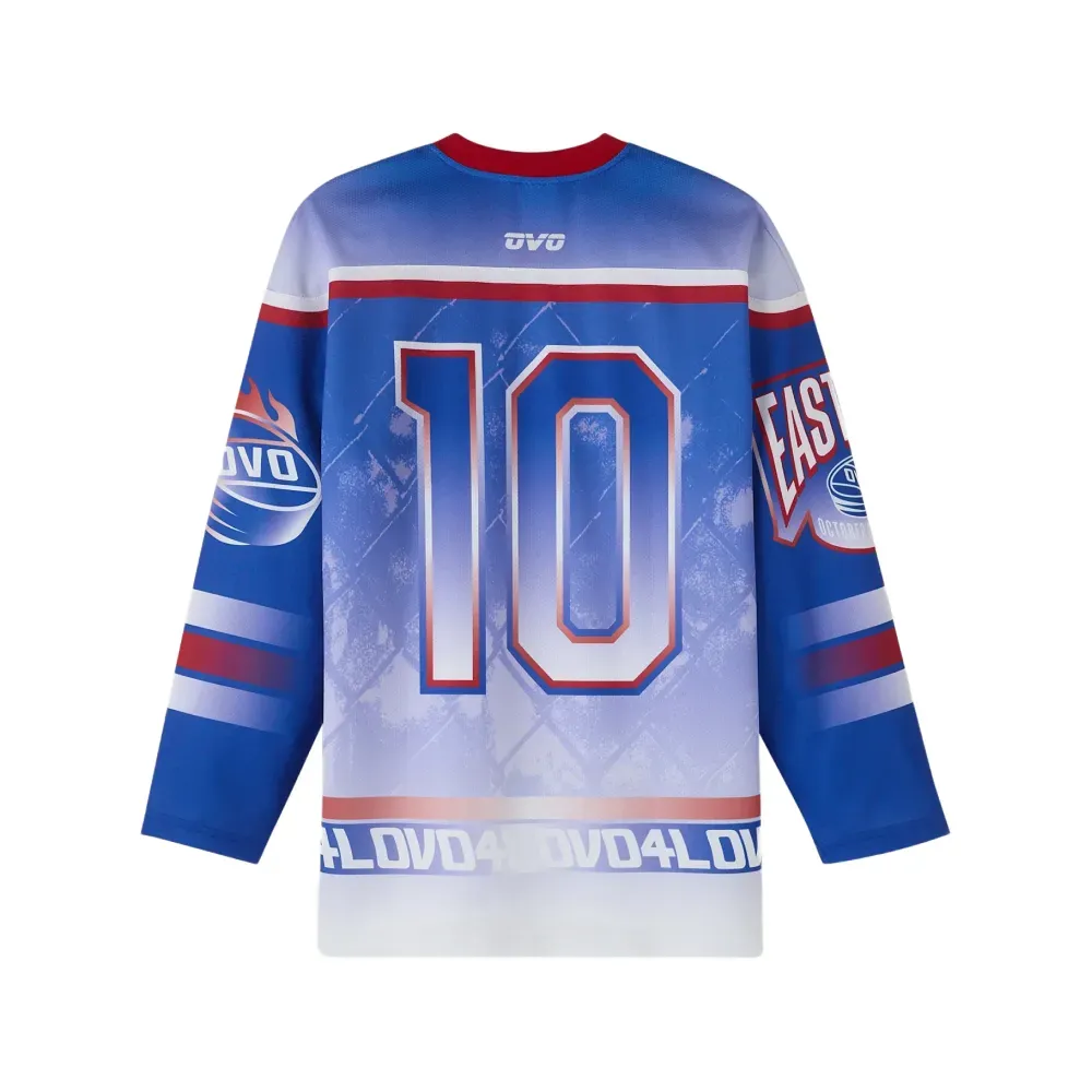 Camiseta OVO 4L East End Hockey Jersey Blue foto 1