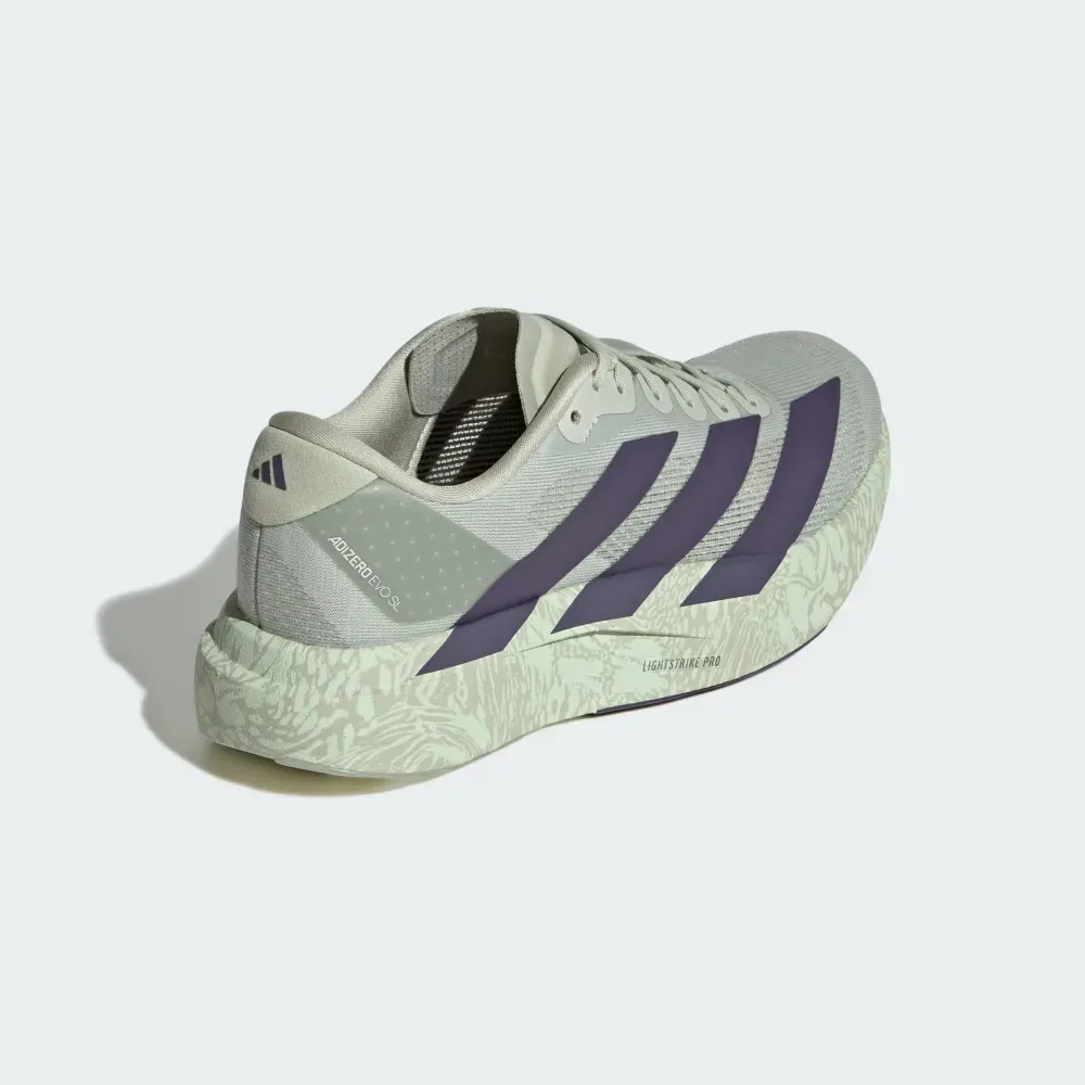adidas Adizero EVO SL Halo Green Trace Purple Sandy Pink foto 4