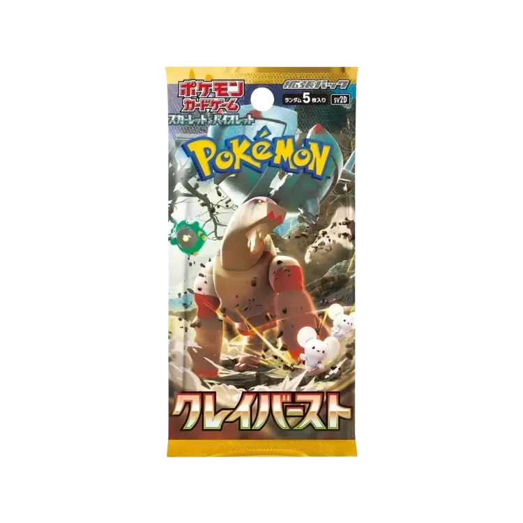Booster Avulso Clay Burst Pokémon TCG JPN