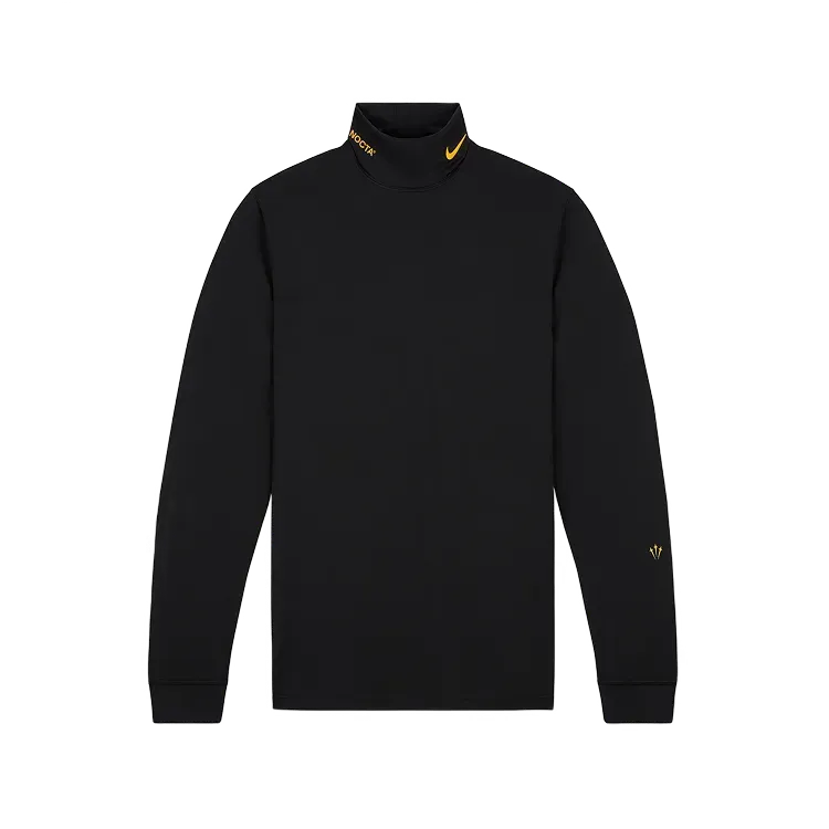 NOCTA x Nike Camiseta Long-Sleeve Au Essential Mock Neck Black