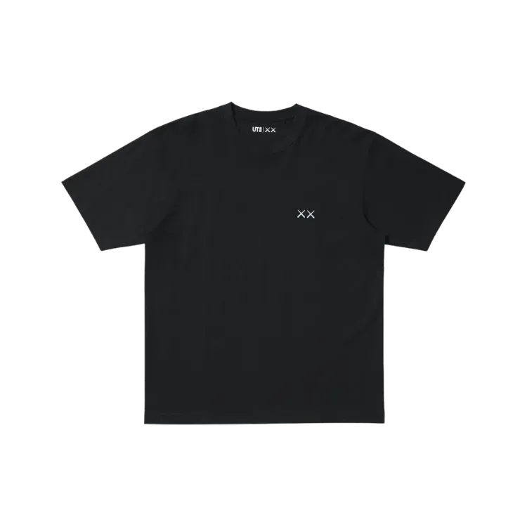 KAWS x Uniqlo Camiseta Universe UT Moon Black