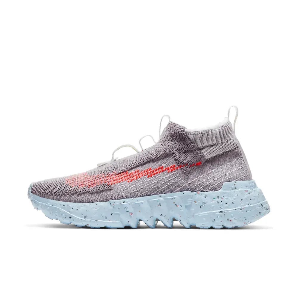 Nike Space Hippie 03 Vast Grey Hyper Crimson White Ice Blue Feminino foto 1