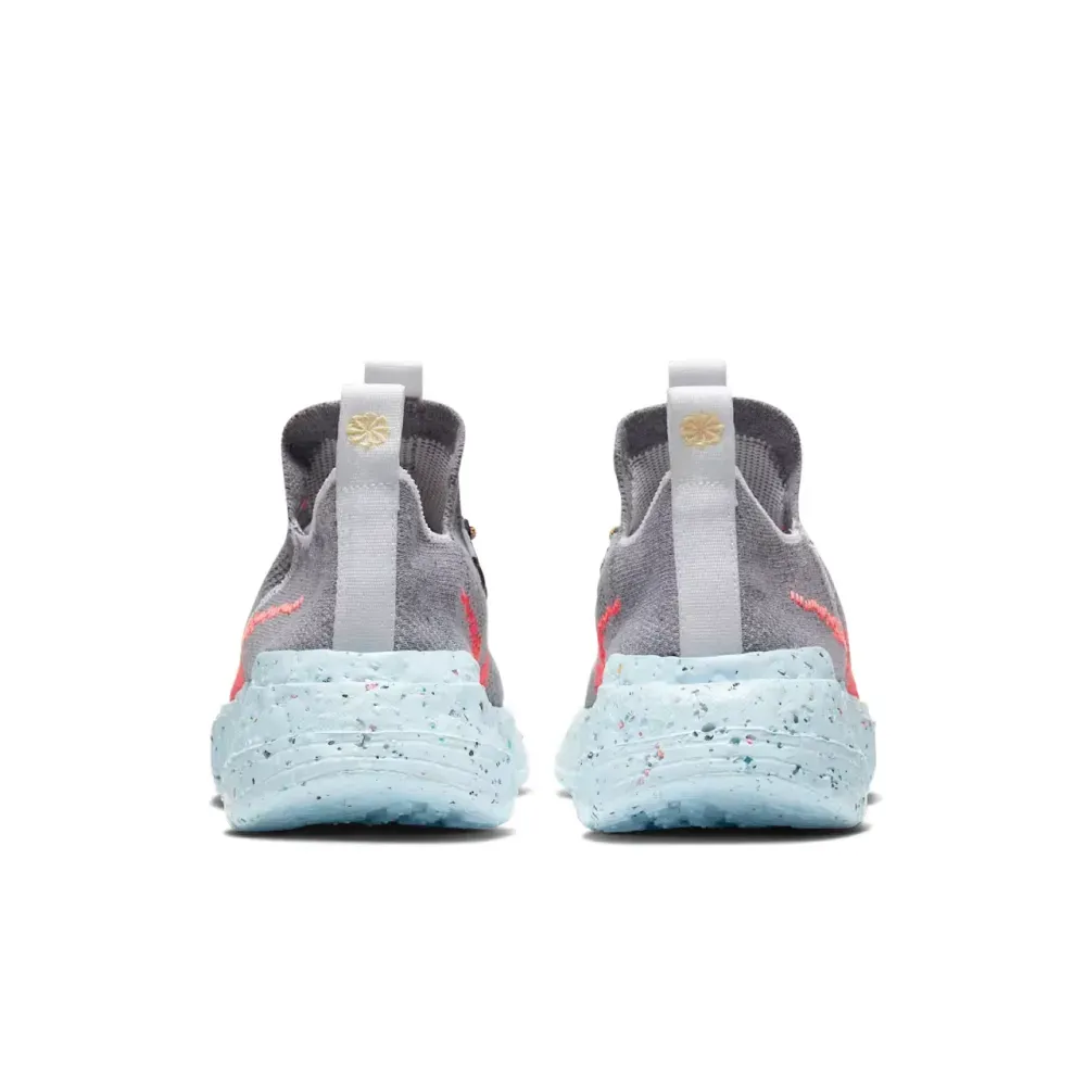 Nike Space Hippie 01 Vast Grey Hyper Crimson White Ice Blue Feminino foto 4
