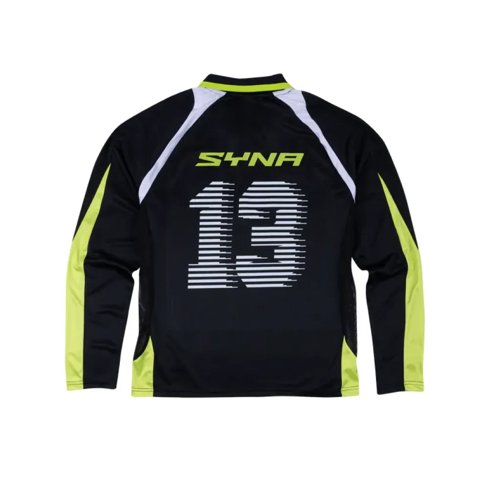 Camiseta Syna World DVL Footy Long-Sleeve Black foto 1
