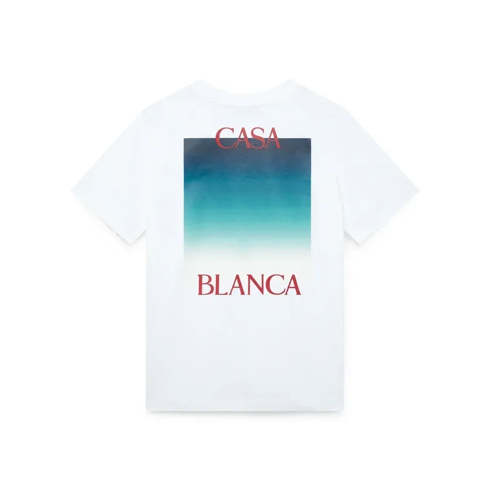 Camiseta Casablanca Gradient Casa Logo White foto 1