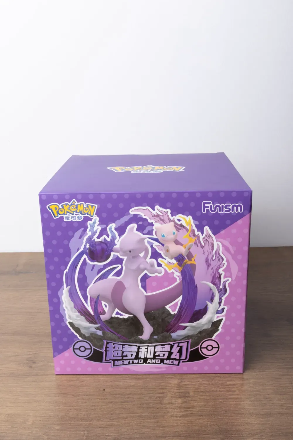 Pokémon x FUNISM Toy Mewtwo & Mew Prime Figure Good Buddy