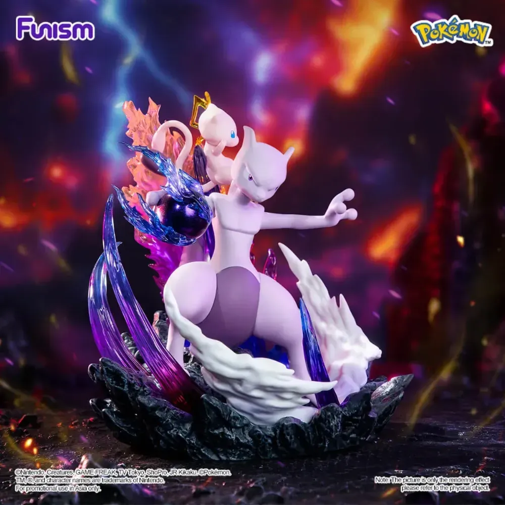 Pokémon x FUNISM Toy Mewtwo & Mew Prime Figure Good Buddy foto 1