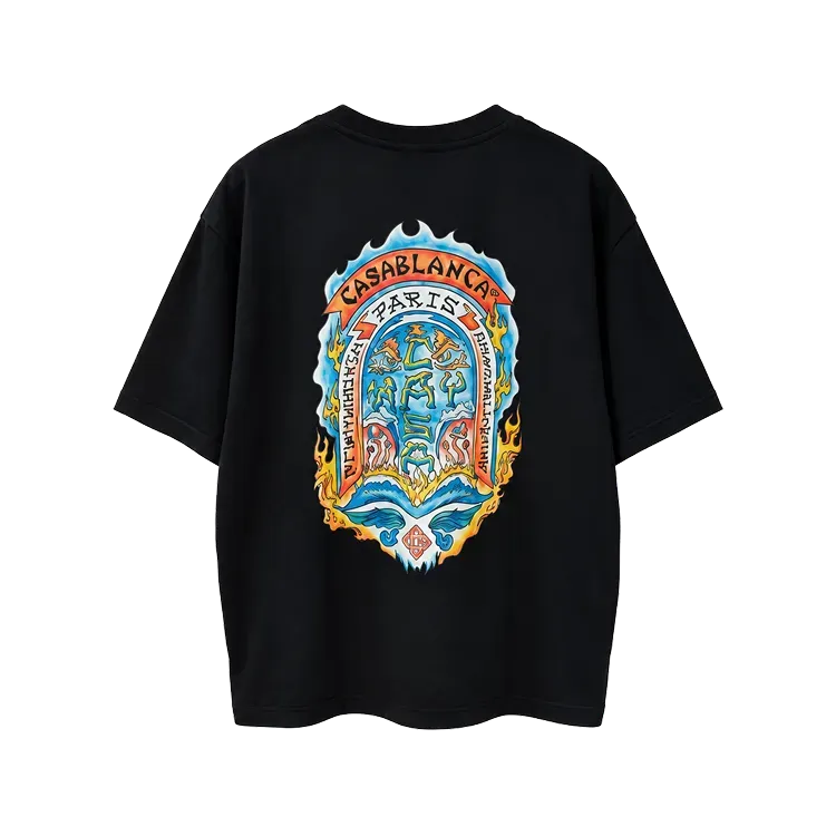 Camiseta Casablanca Way Skate Black