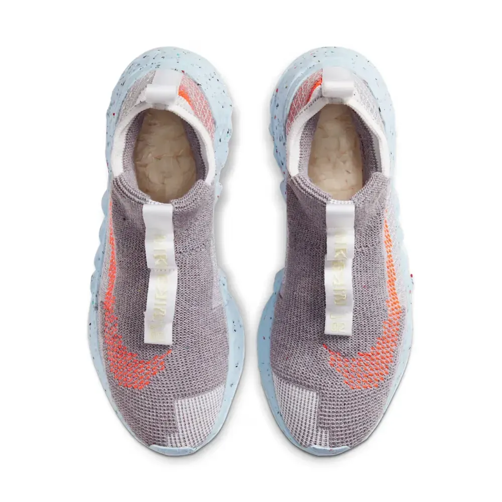 Nike Space Hippie 03 Vast Grey Hyper Crimson White Ice Blue Feminino foto 2