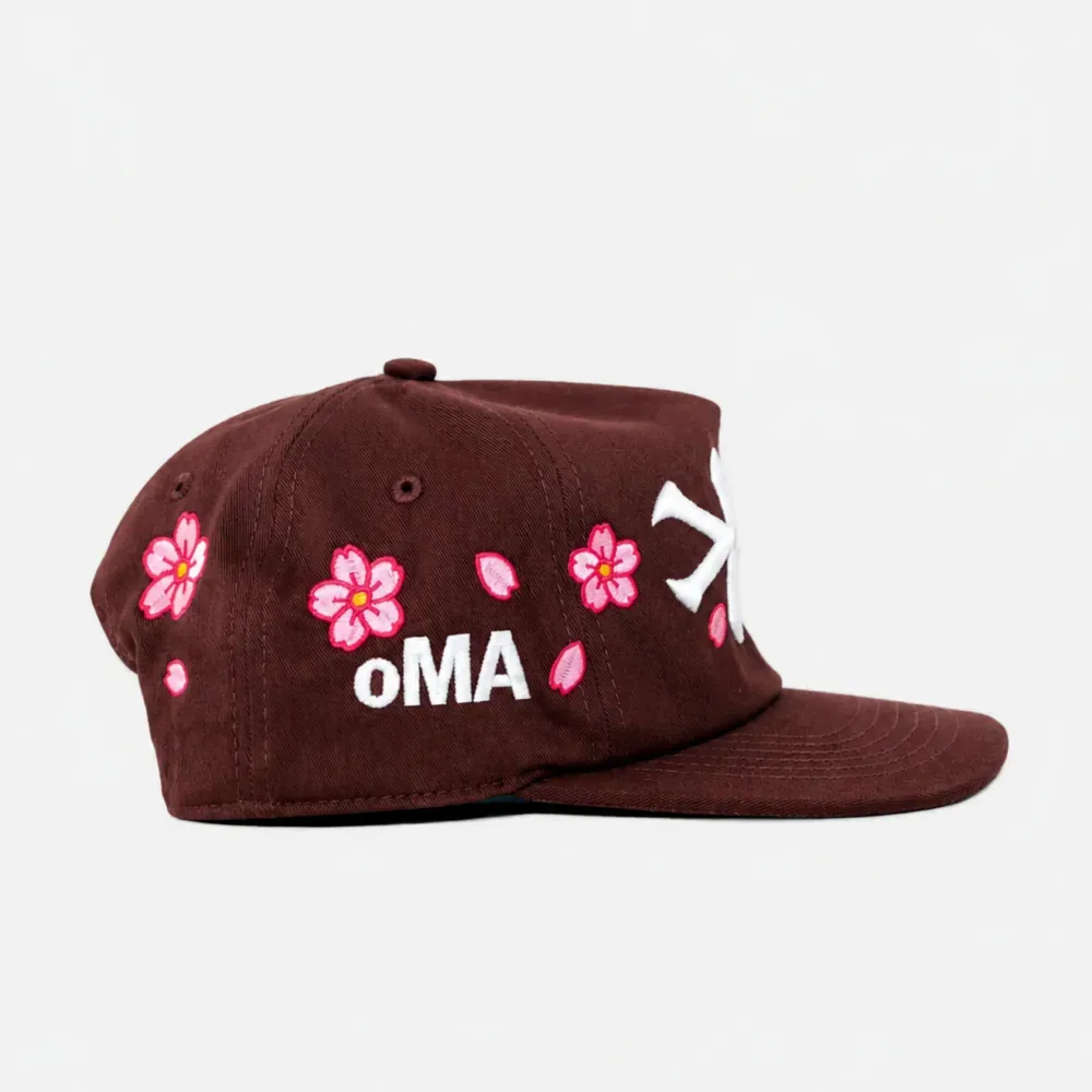 Boné oMA Studios NY Cherry Blossom Brown foto 1