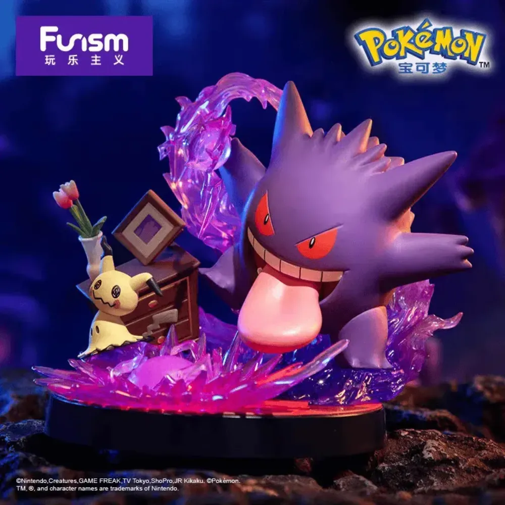 Pokémon x FUNISM Toy Gengar and Mimikyu Prime Figure foto 1