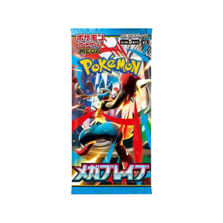 Booster Avulso Mega Brave Pokémon TCG JPN
