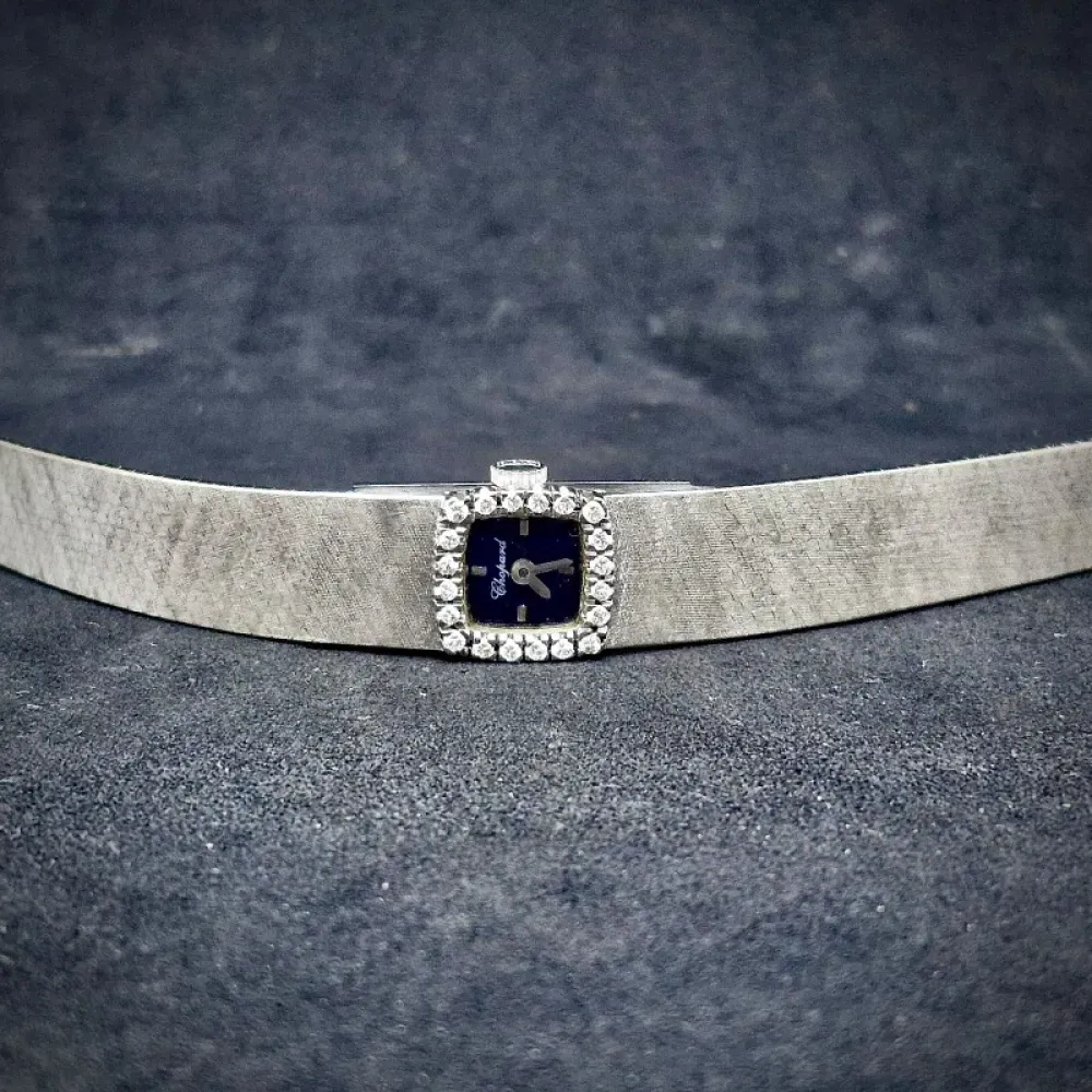 Relógio Chopard Lady 18k White Gold 17.4mm foto 1