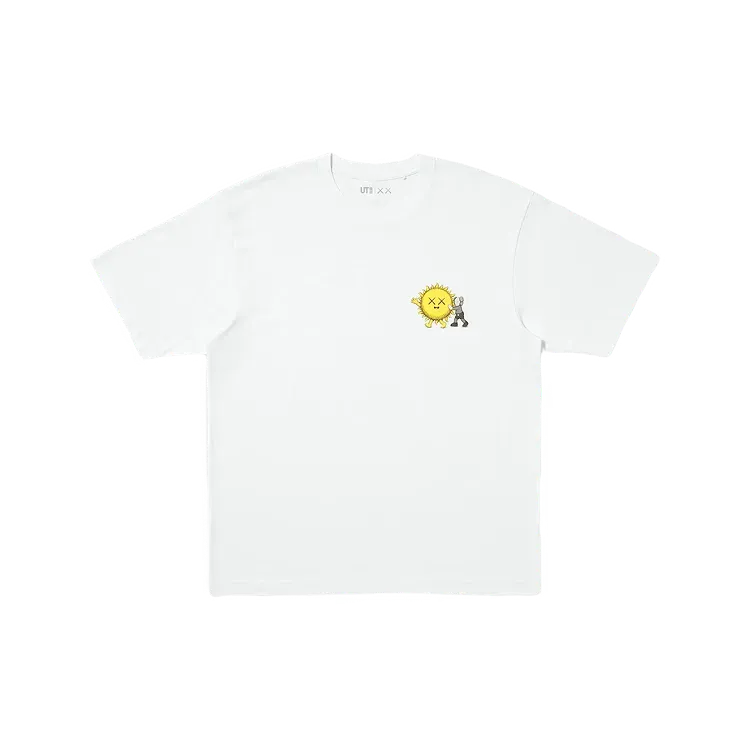 KAWS x Uniqlo Camiseta Universe UT Graphic White