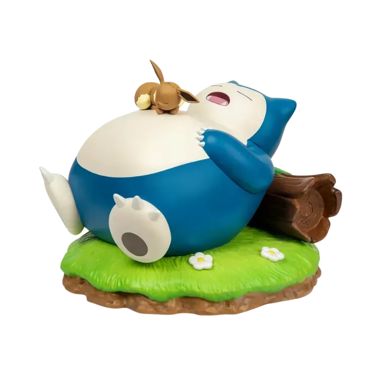 Pokémon x FUNISM Toy Snorlax & Eevee Prime Figure Good Buddy