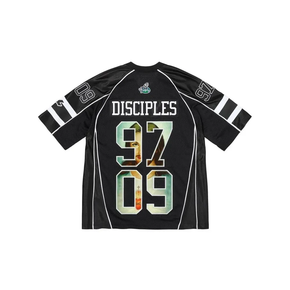 Camiseta Supreme Disciples Football Jersey Black FW26-W7 foto 1