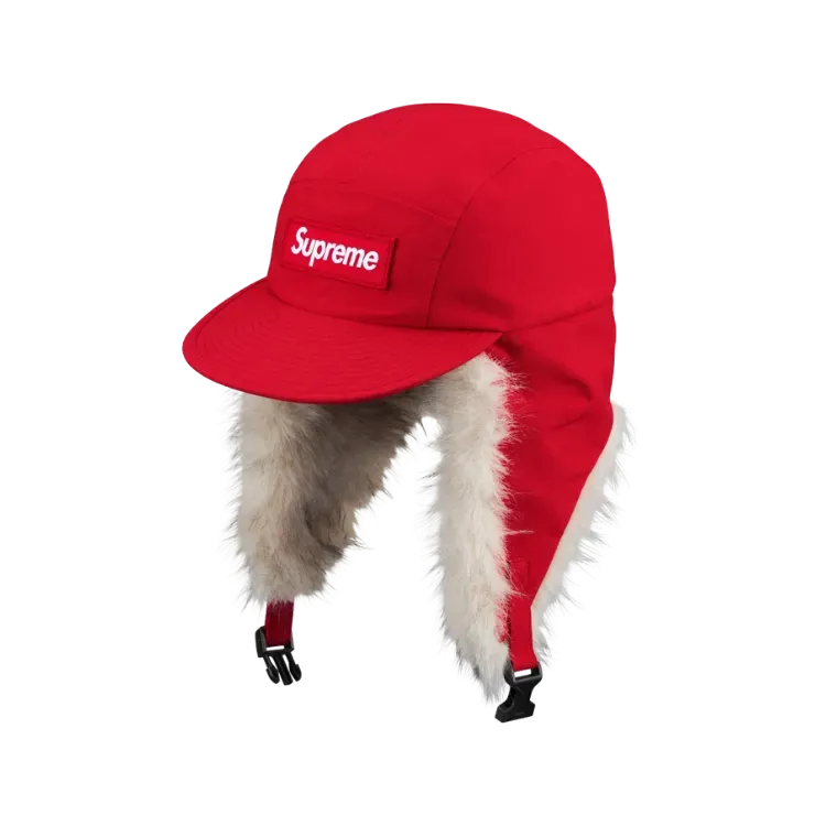 Boné Supreme GORE-TEX Earflap Camp Red FW26-W7