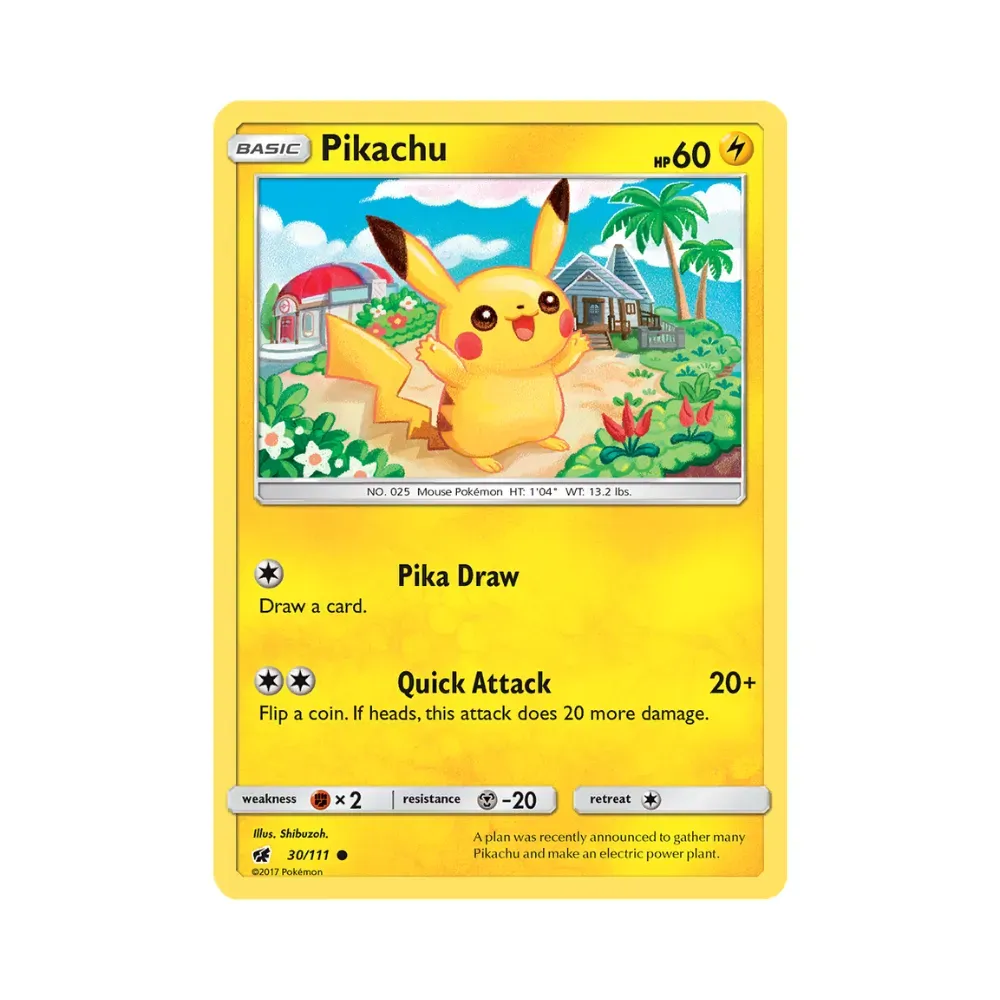 Pikachu (30/111) Invasão Carmim Pokémon TCG foto 1