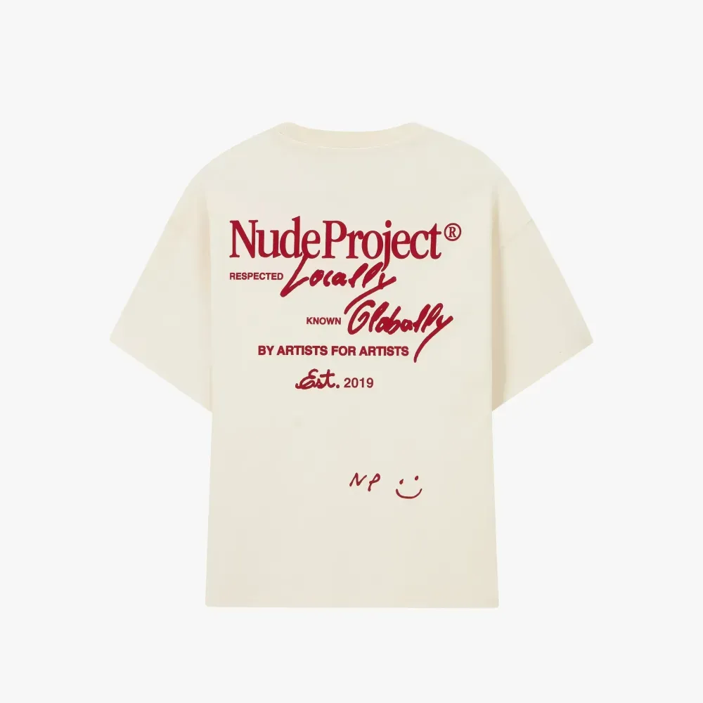 Camiseta Nude Project Global Soon Marshmallow foto 1