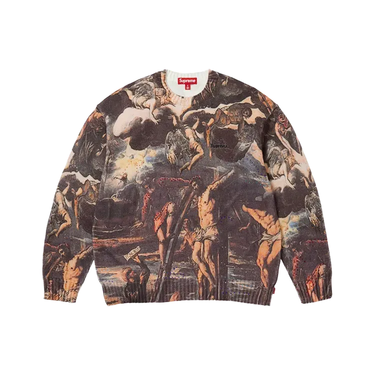 Suéter Supreme Crucifixion Multicolor FW26-W7