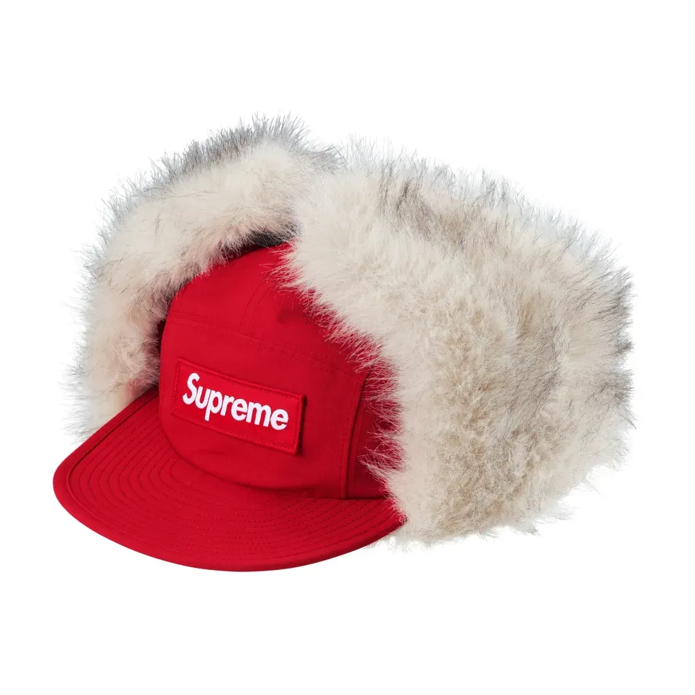 Boné Supreme GORE-TEX Earflap Camp Red FW26-W7 foto 3