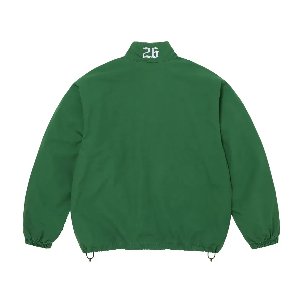 Umbro x Supreme Jaqueta Cotton Ripstop Track Green FW26-W7 foto 2