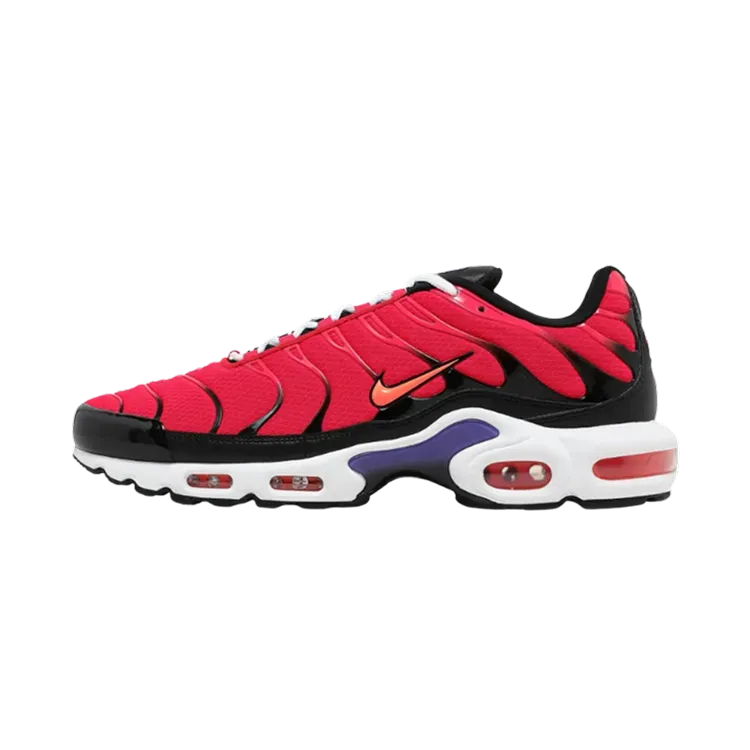Nike Air Max Plus Siren Red Black White Bright Mango