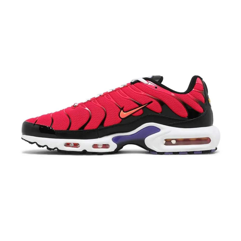 Nike Air Max Plus Siren Red Black White Bright Mango foto 2
