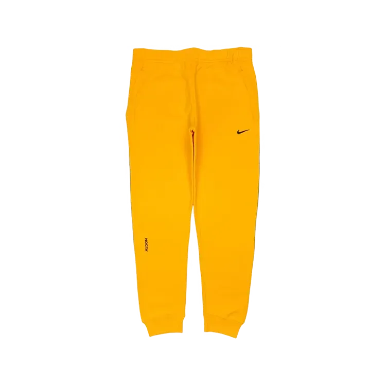 NOCTA x Nike Calça Fleece Pants Yellow